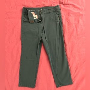 Ann Taylor Loft Skinny Chino Crop Pant